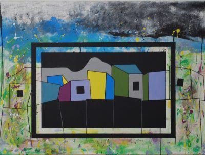 Shanties, Capetown (Artists Studio) 30x40