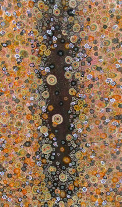 Unknown Species 46, 60 x 36, Oil Alkyd Acrylic on Linen, 2011