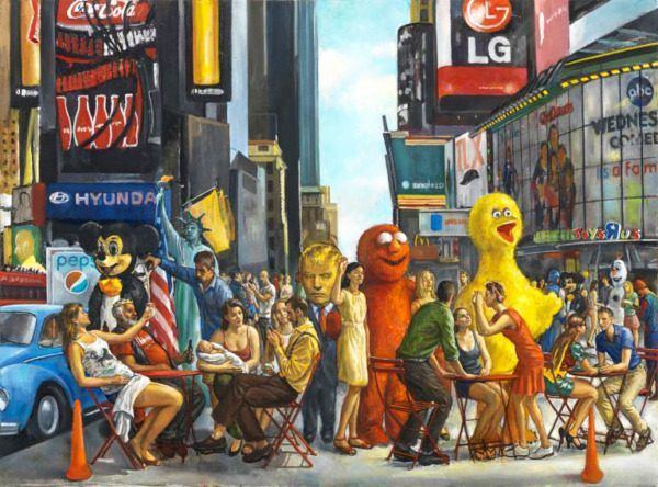 DON PERLIS Time Square 3, 2015