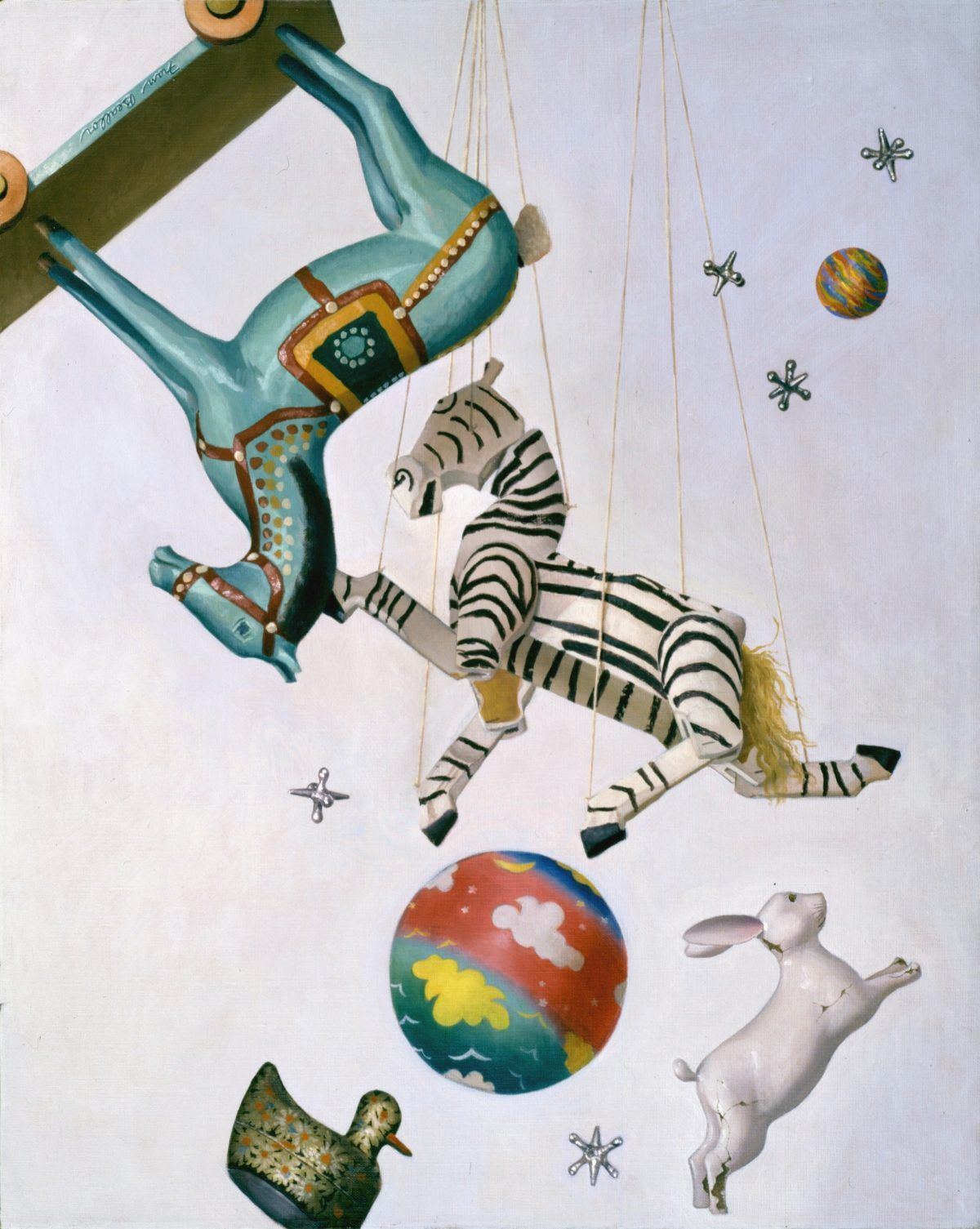 Free for All, 22 x 18, oil on canvas, 2013