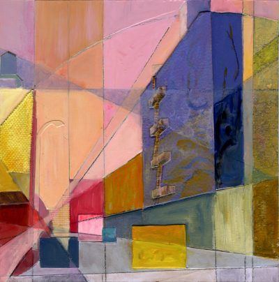 West Village III_2012_8 x 8_Oil and Materials_1000