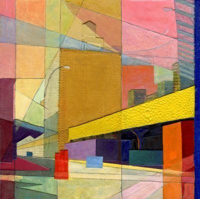 West Village IV_2012_8 x 8_Oil and Materials_1000