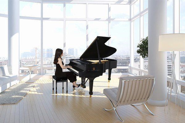 living room with piano design Fresh Steinway Grand Pianos