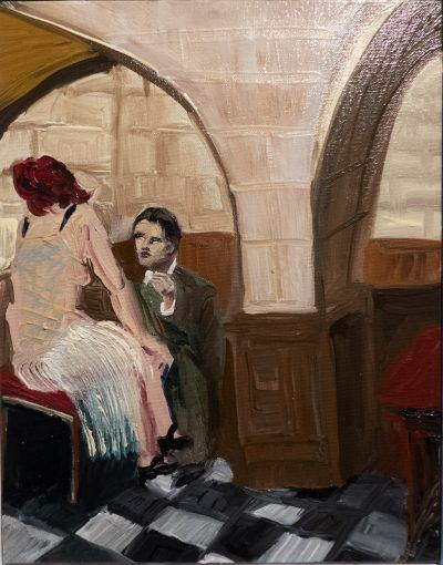 Brassaï- A Monastic Brothel, Rue Monsueur-le Prince, Latin Quarter, c. 1931