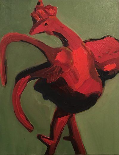 Sculpture by Picasso- Coq, bronze. 1932