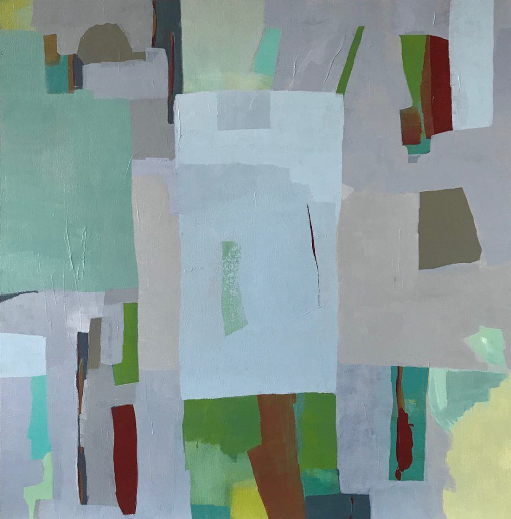 Bronkar_M_Vesel_Compostion #14 2019_24inx24in_acrylic OnLinen• $4500