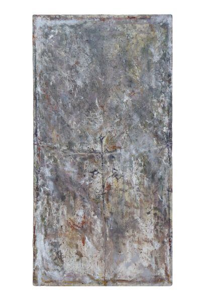 Donato_Shear, 2022, 63in x 32in, Mixed media, 2500